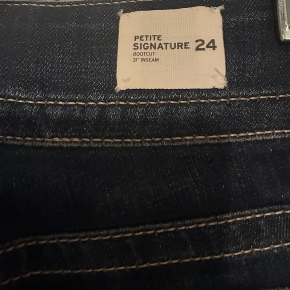 NWT HUDSON PETITE SIGNATURE BOOTCUT JEANS SIZE 24 - Picture 6 of 15